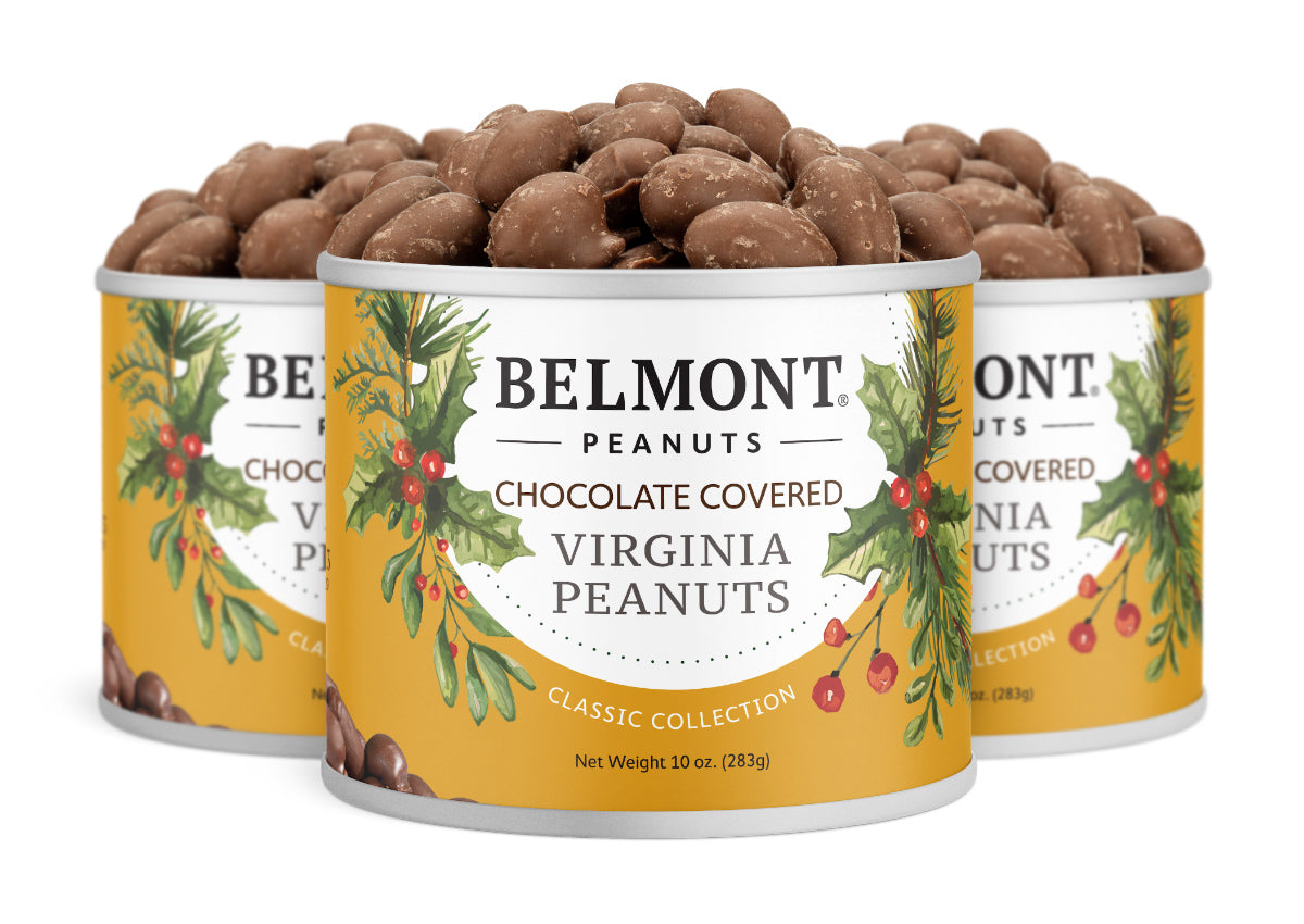 Holiday Chocolate Covered Peanuts