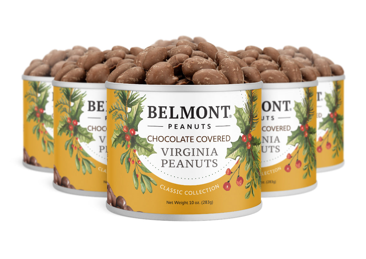 Holiday Chocolate Covered Peanuts