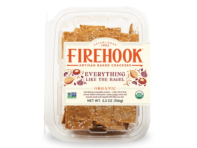 Everything (like the bagel) Baked Crackers