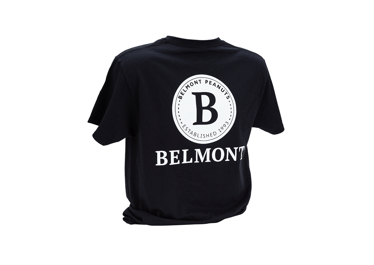 Virginia Peanuts Black Belmont Tee Belmont Peanuts Photo 2