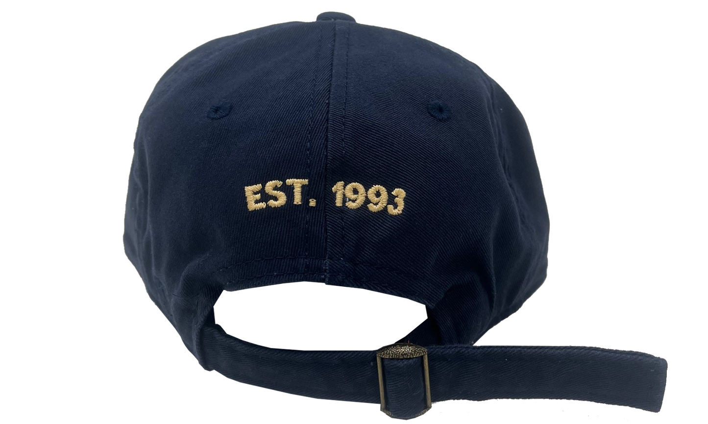 Virginia Peanuts Belmont Classic Cotton Hat, Navy Belmont Peanuts Photo 2