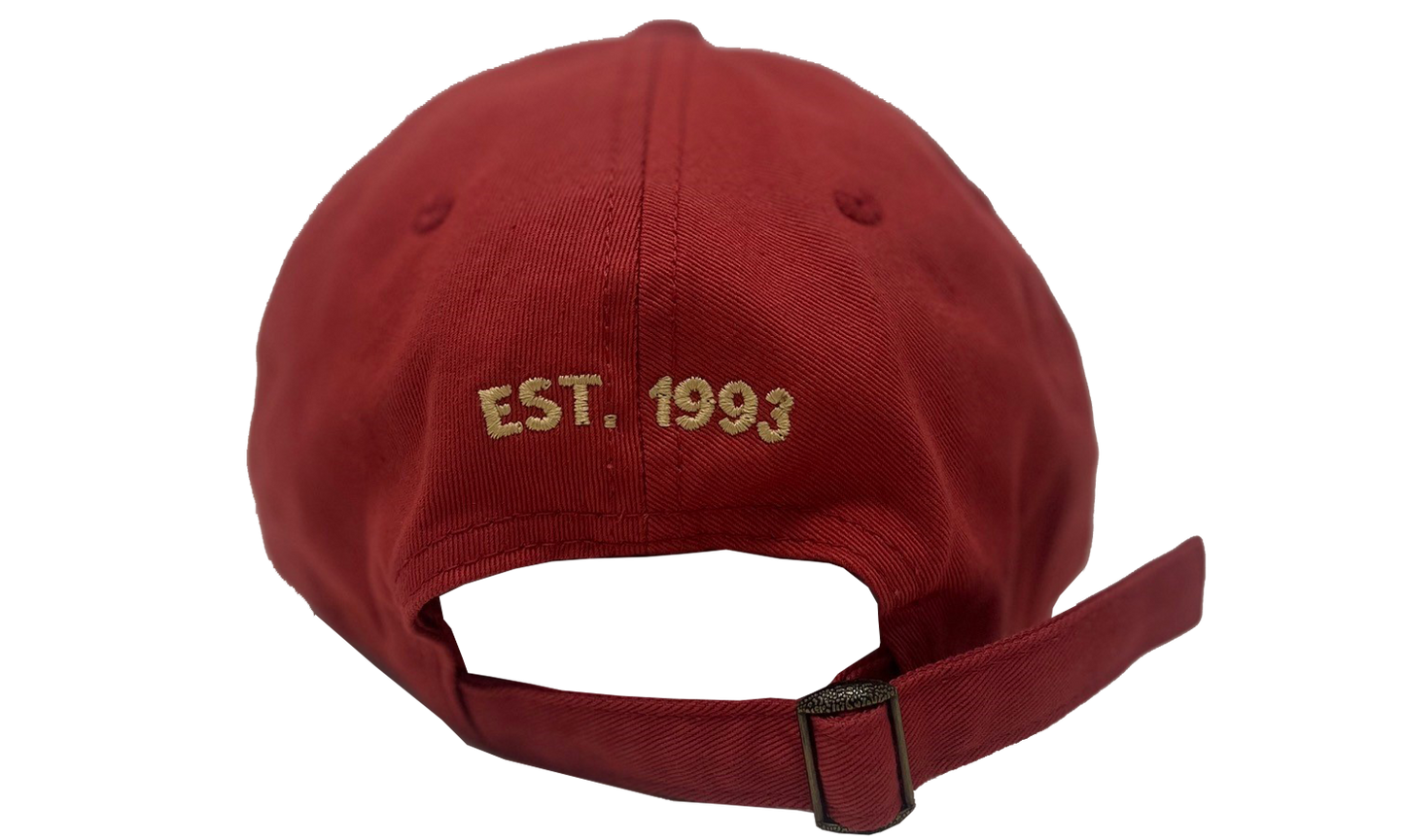Virginia Peanuts Belmont Classic Cotton Hat, Red Belmont Peanuts Photo 2