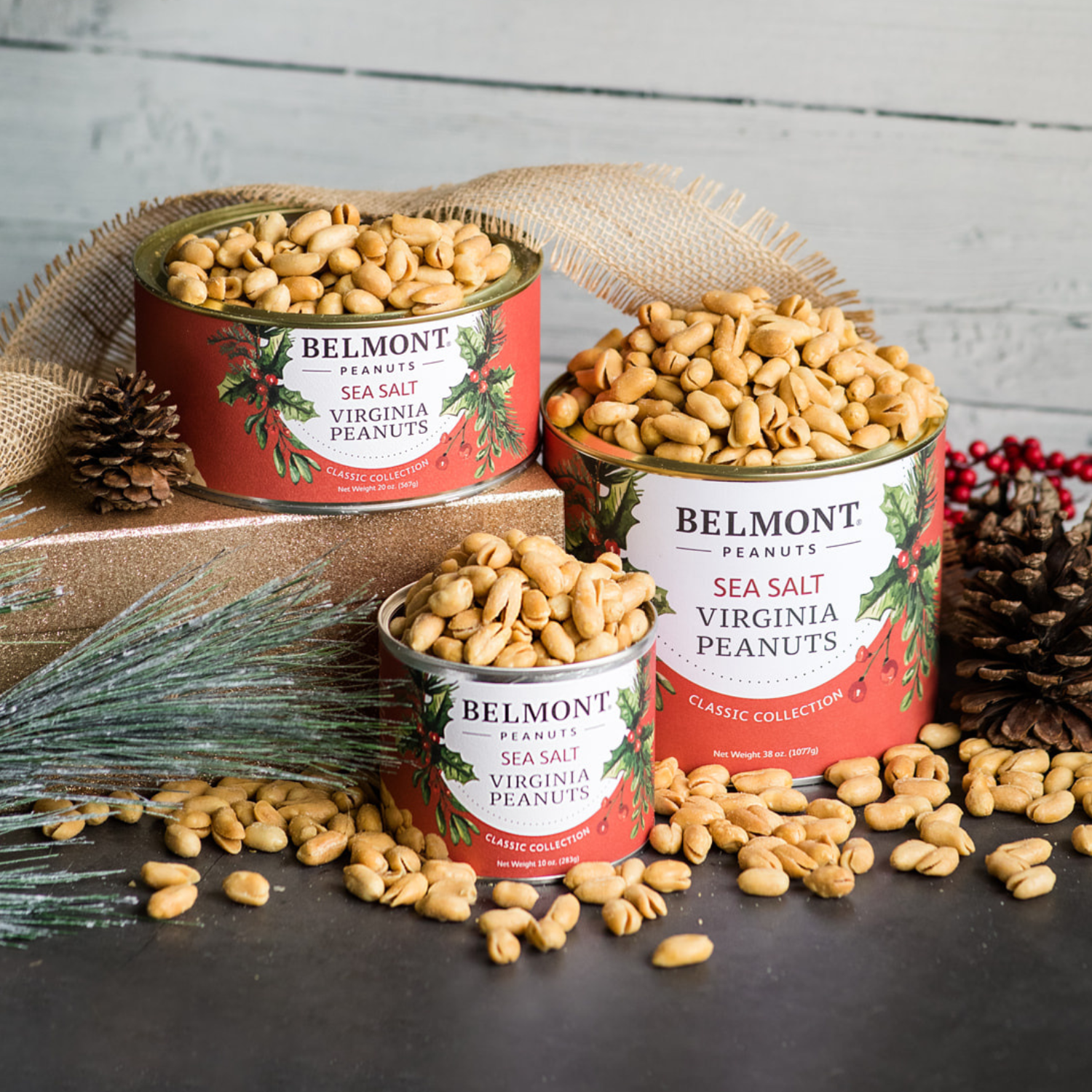 Holiday Sea Salt Peanuts