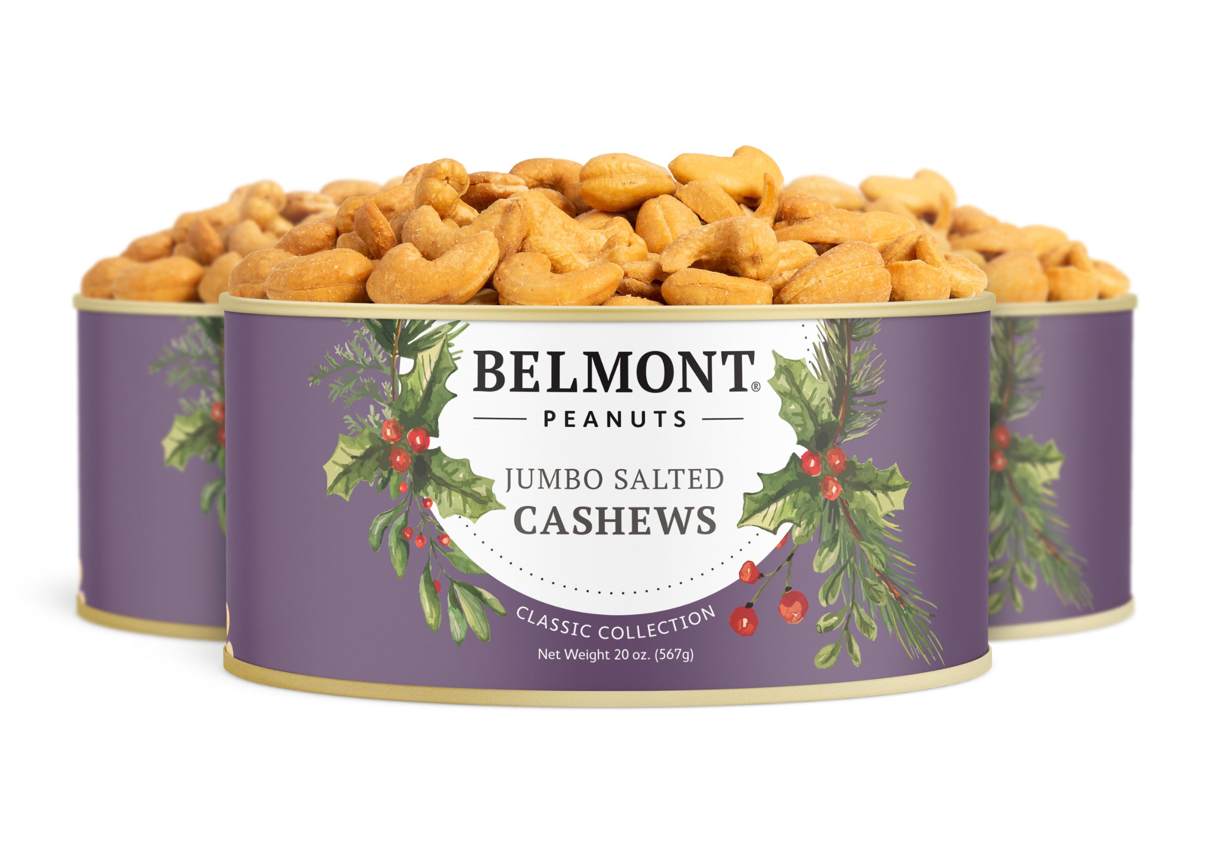 Holiday Salted Cashews