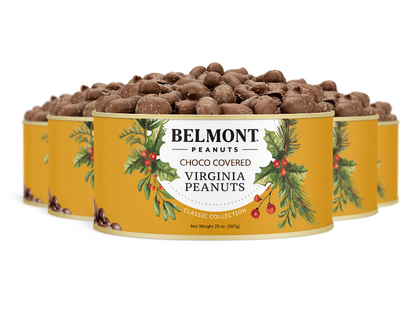 Holiday Chocolate Covered Peanuts