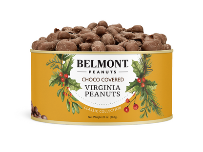 Holiday Chocolate Covered Peanuts