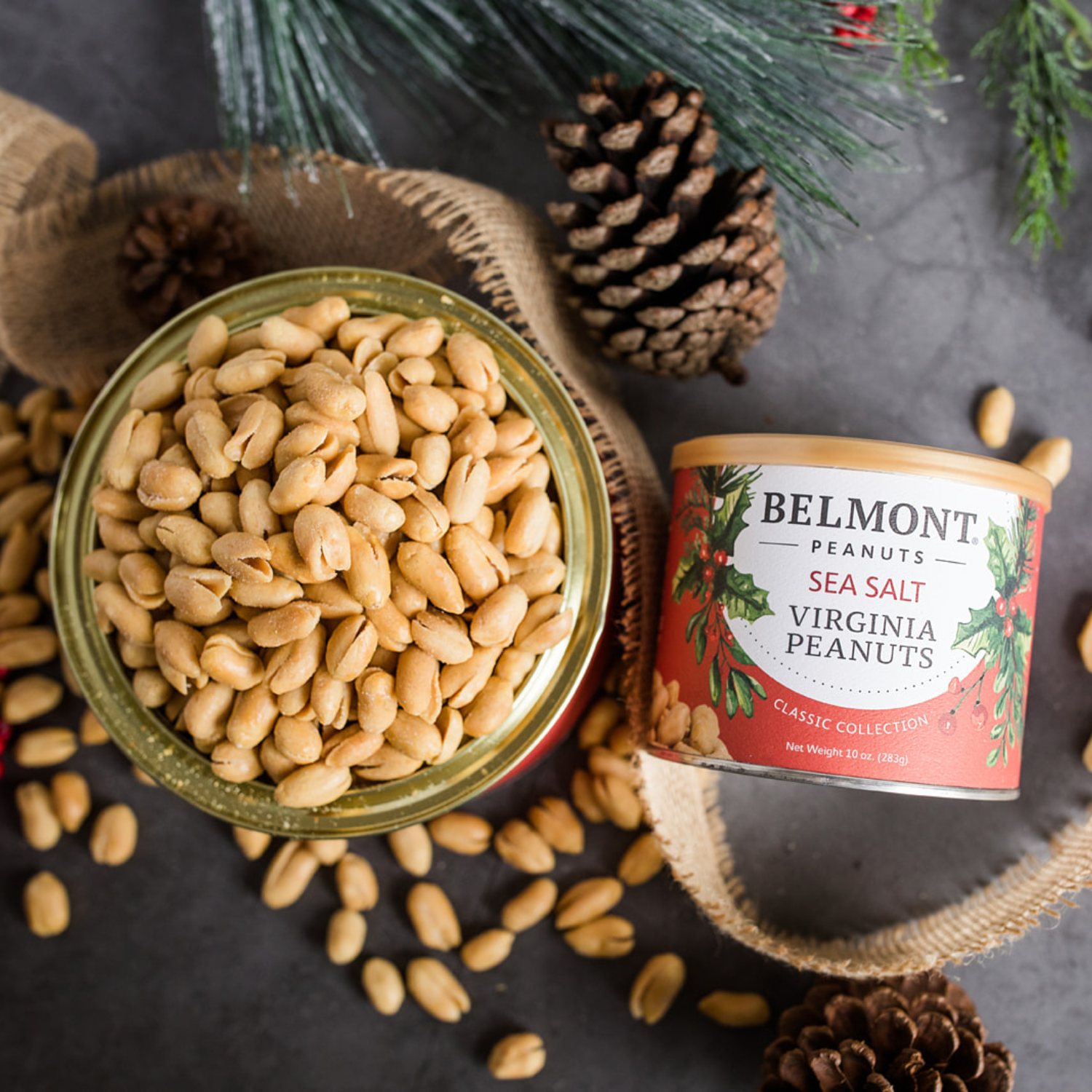 Holiday Sea Salt Peanuts