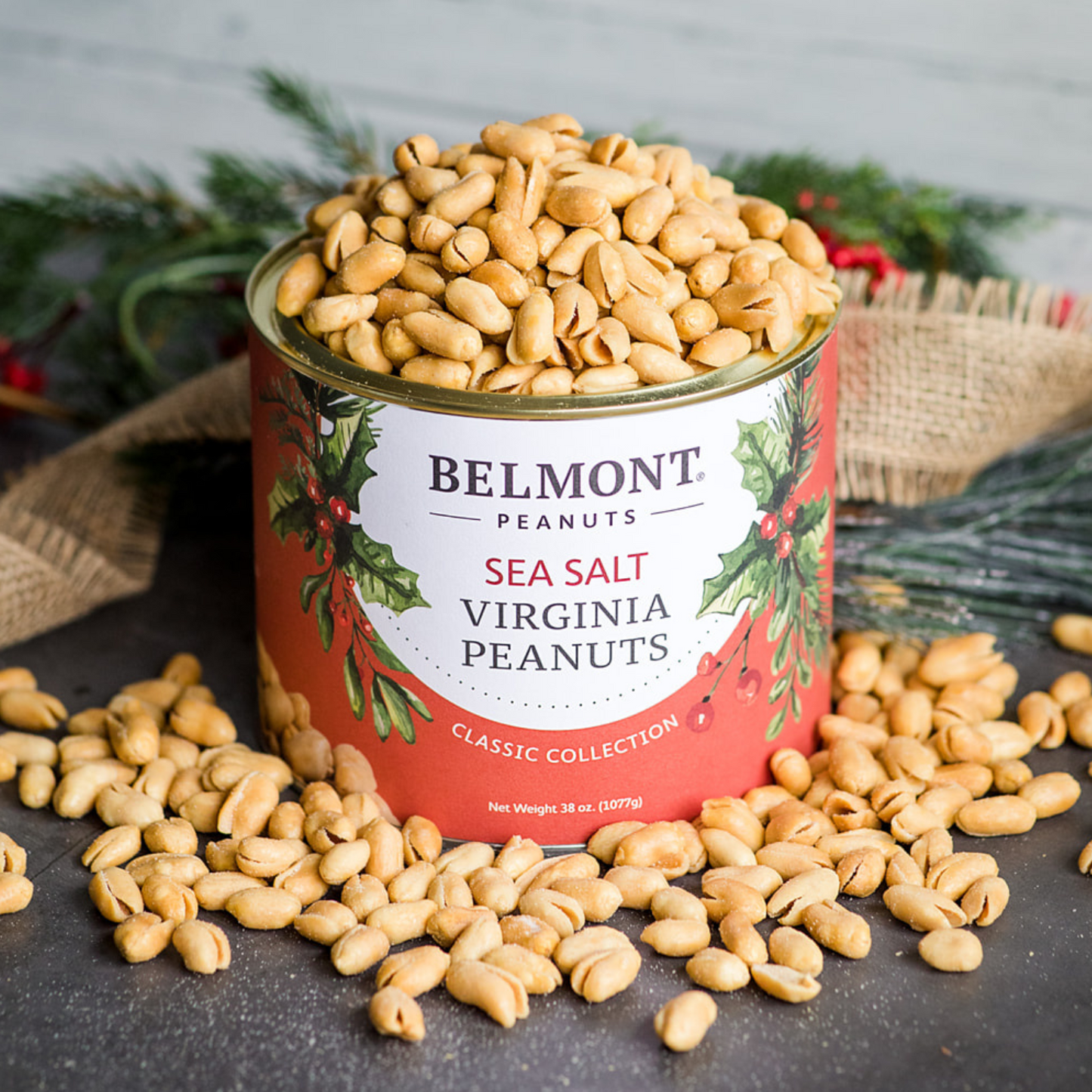 Holiday Sea Salt Peanuts