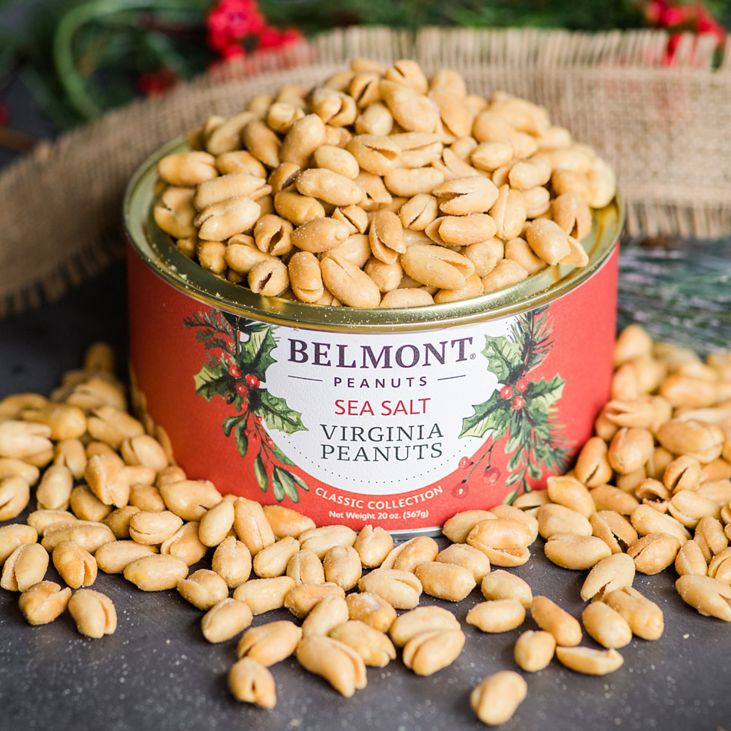 Holiday Sea Salt Peanuts