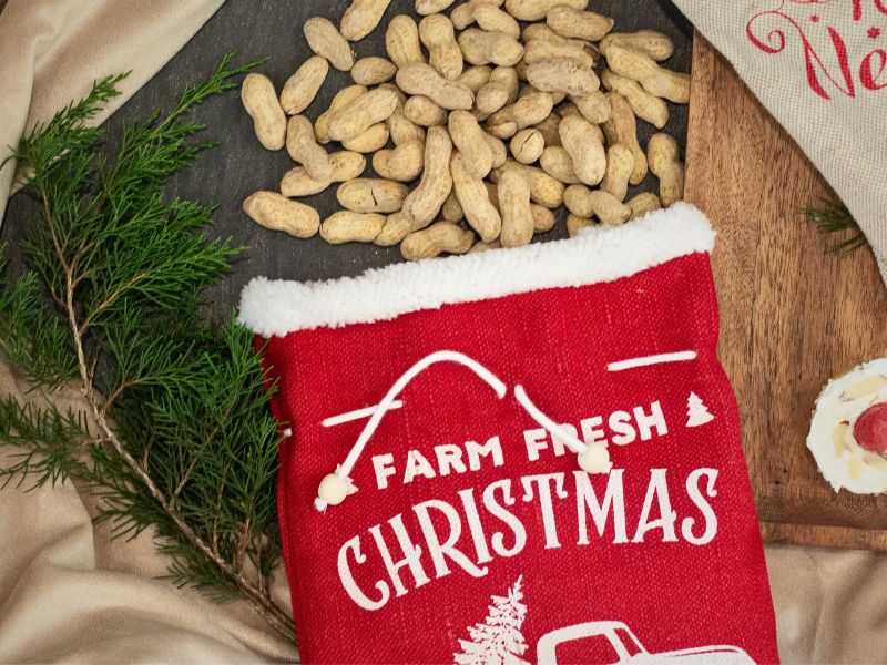 Farm Fresh Christmas Salted in the Shell Peanuts, 1.25 lb