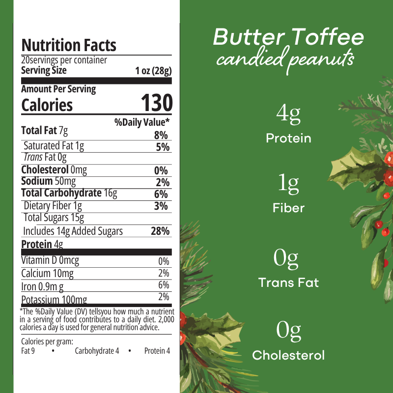 Holiday Butter Toffee Peanuts