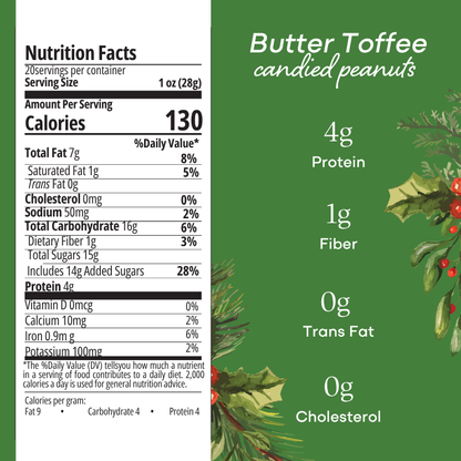 Holiday Butter Toffee Peanuts