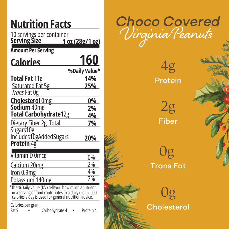 Holiday Choco Covered Peanuts