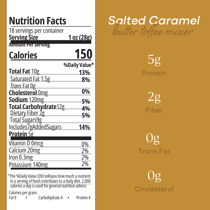 Salted Caramel Butter Toffee Mixer