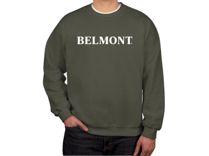 Green Belmont Crewneck