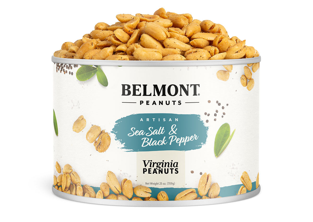 Virginia Peanuts Artisan Sea Salt & Black Pepper Belmont Peanuts Photo 1