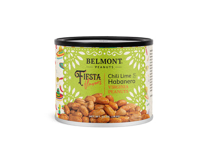 Virginia Peanuts Fiesta Chili Lime & Habanero Belmont Peanuts Photo 1