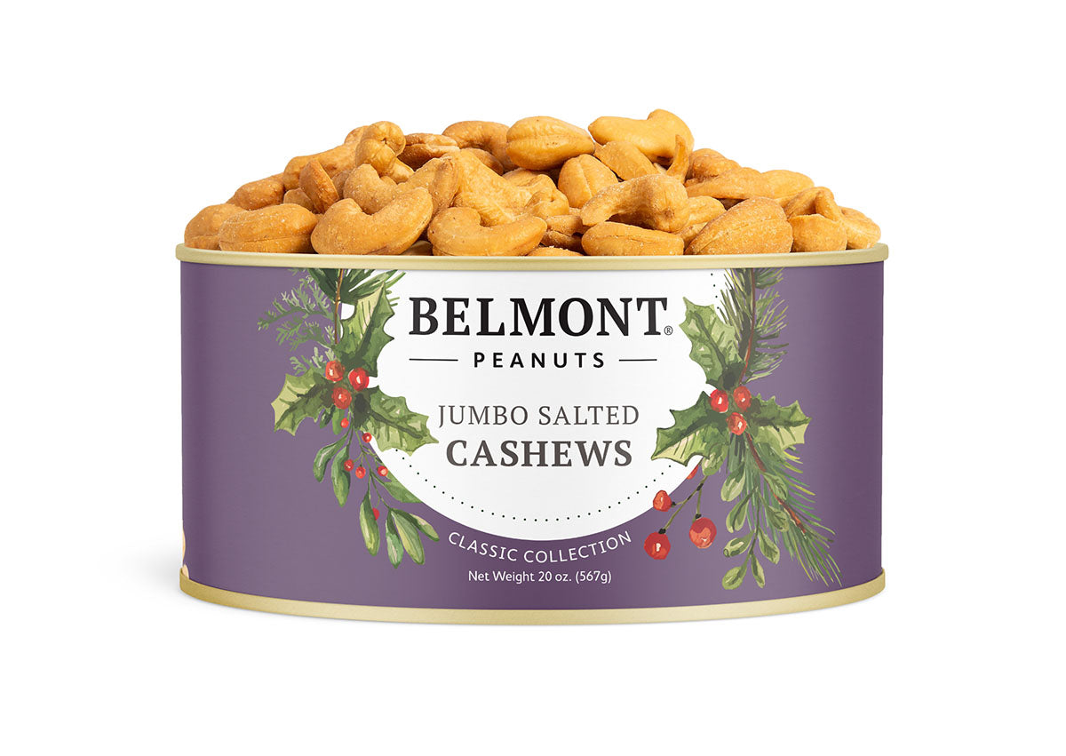 Virginia Peanuts Holiday Salted Cashews Belmont Peanuts Photo 1