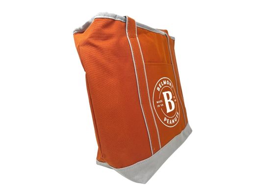 Belmont Peanuts: insulated-tote-bag-orange Virginia Peanuts