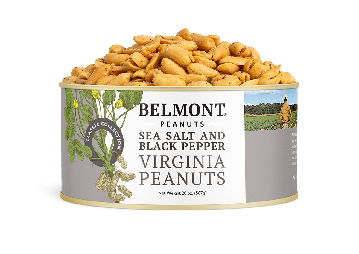 Virginia Peanuts Sea Salt & Black Pepper Belmont Peanuts Photo 1