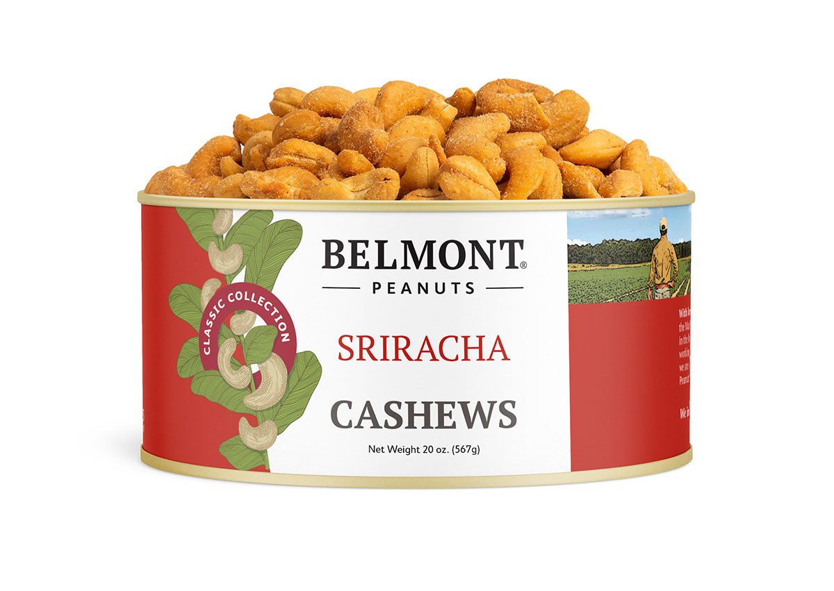 Virginia Peanuts Jumbo Sriracha Cashews Belmont Peanuts Photo 1