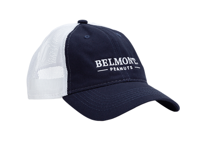 Virginia Peanuts Belmont Trucker Hat, Navy & White Belmont Peanuts Photo 1