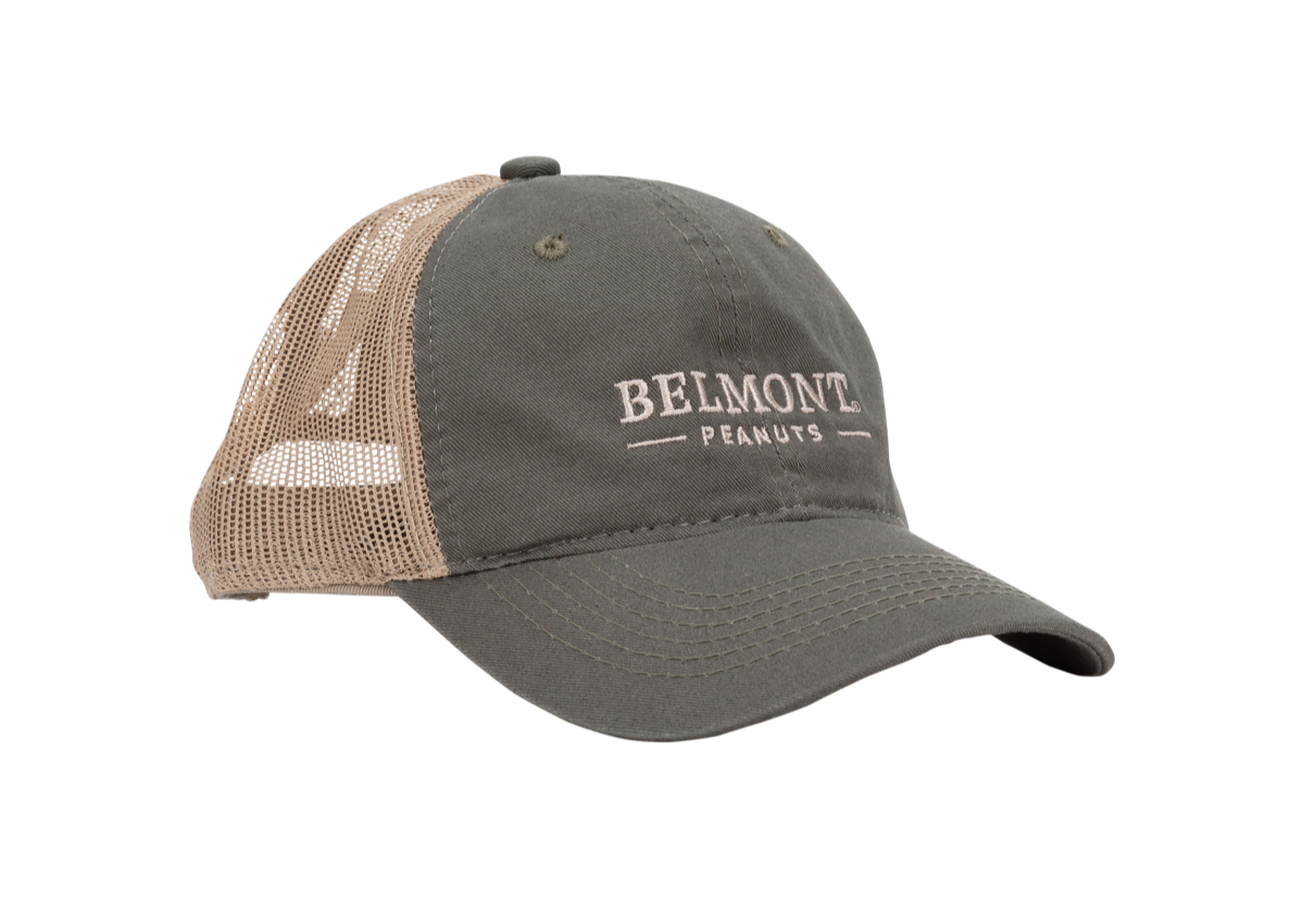 Virginia Peanuts Belmont Trucker Hat, Olive & Khaki Belmont Peanuts Photo 1
