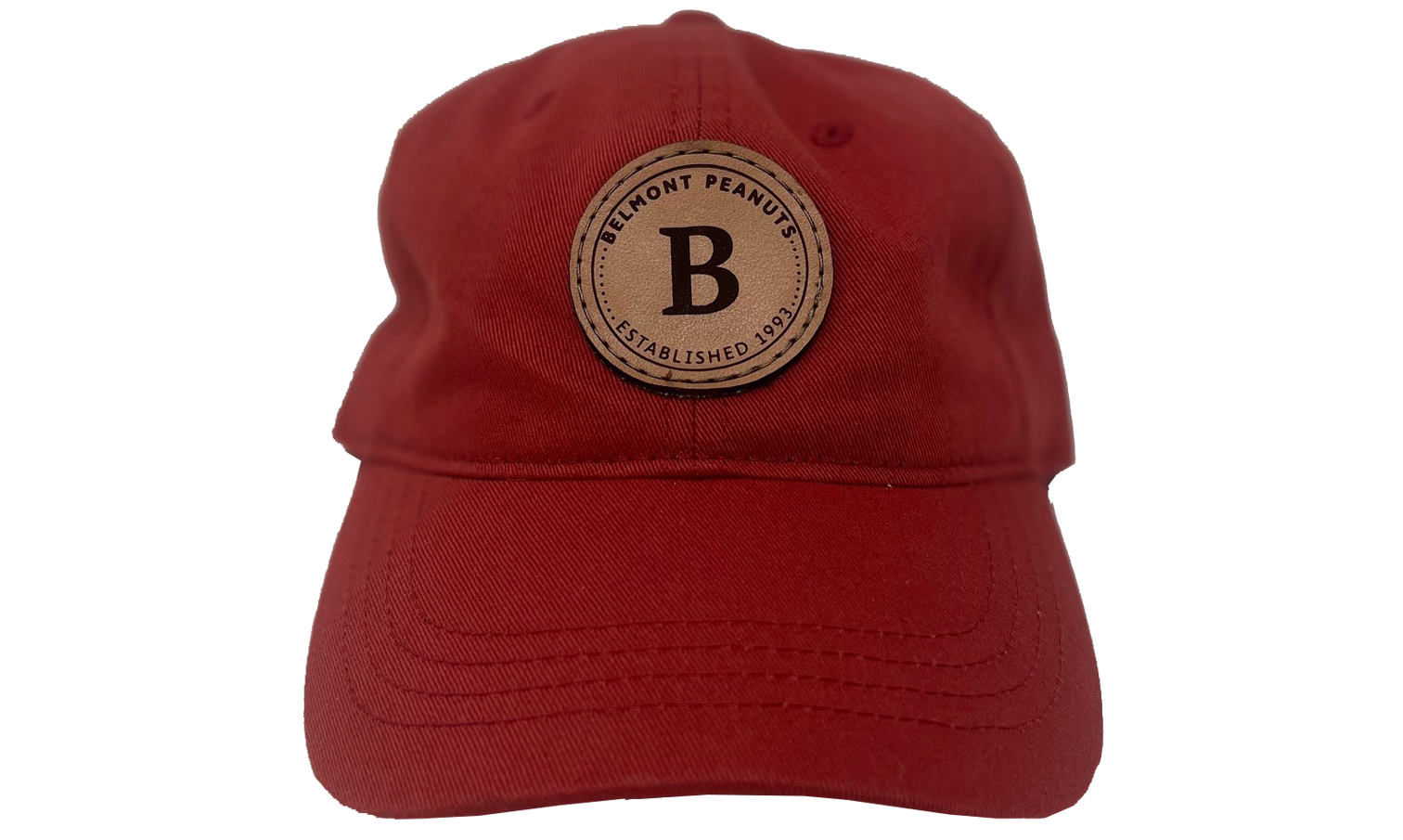 Virginia Peanuts Belmont Classic Cotton Hat, Red Belmont Peanuts Photo 1