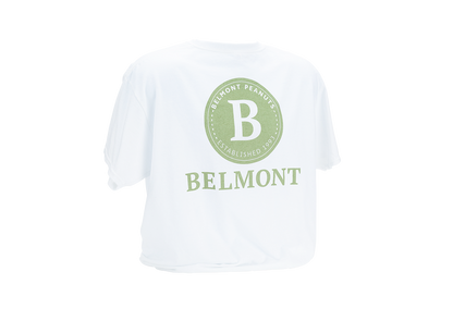 Virginia Peanuts White & Sage Belmont Tee Belmont Peanuts Photo 2